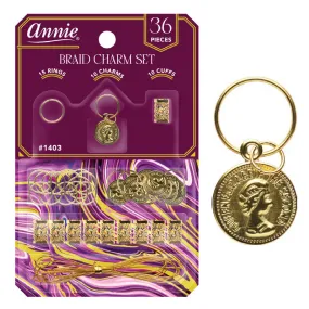 Annie Braid Charm Set - Queen Elizabeth Coin #1403