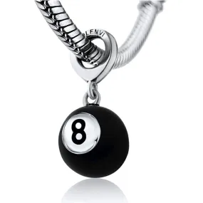 Billiard Pool Tables Magic 8 Ball Dangle Pendant