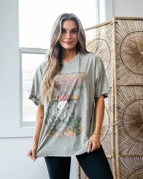 Free Spirit Wild Heart Mocha Tee