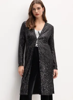 Joseph Ribkoff - Long Sequin Cardigan