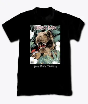 Jurassic Park Tropical Mens T-Shirt